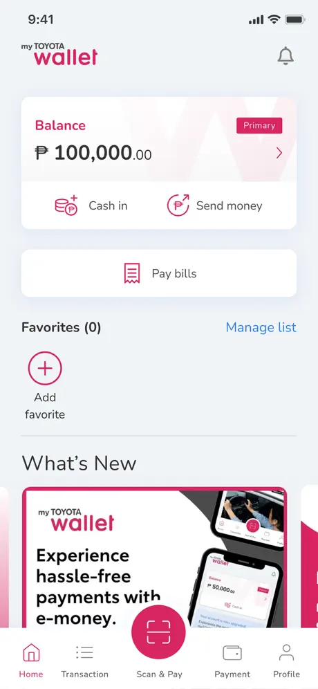 Toyota Wallet